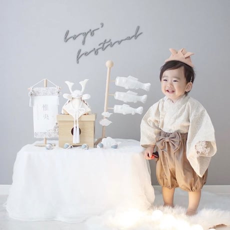 【OUTLET】boys' festival（moss）