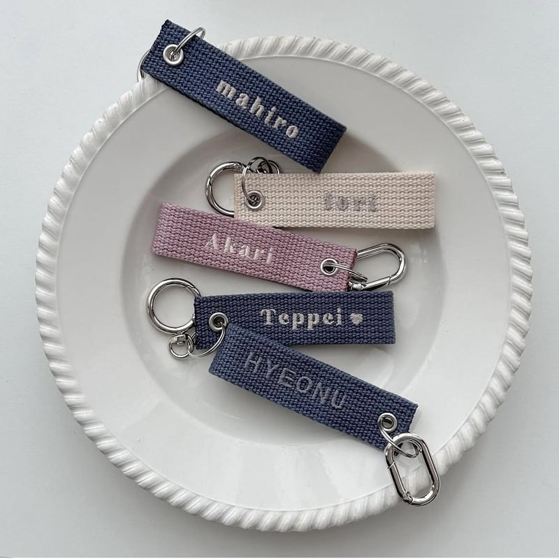 order】embroidered tag | citron book