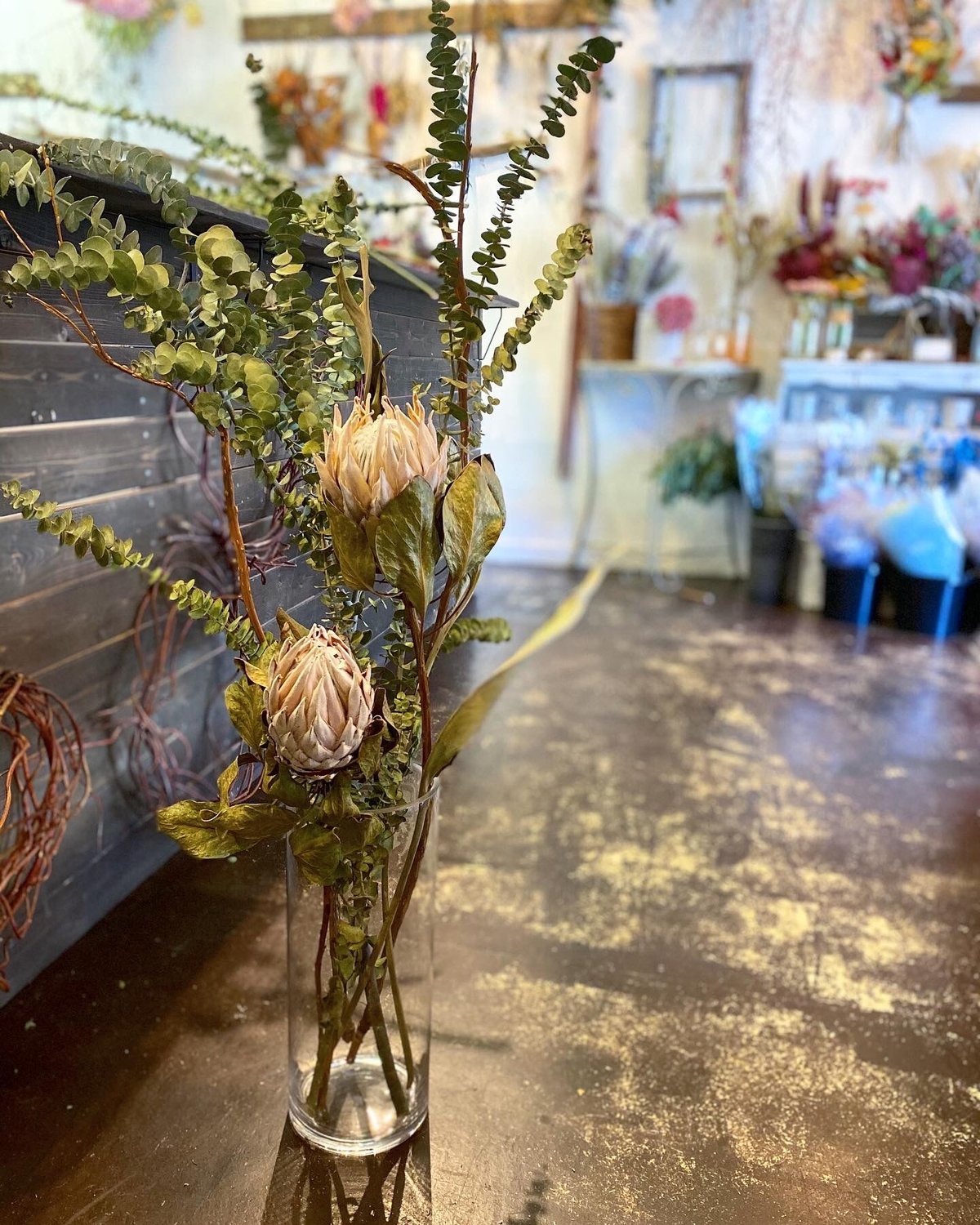 テラコッタ壁掛け✳︎フラワーベース イギリス オブジェ エンジェル