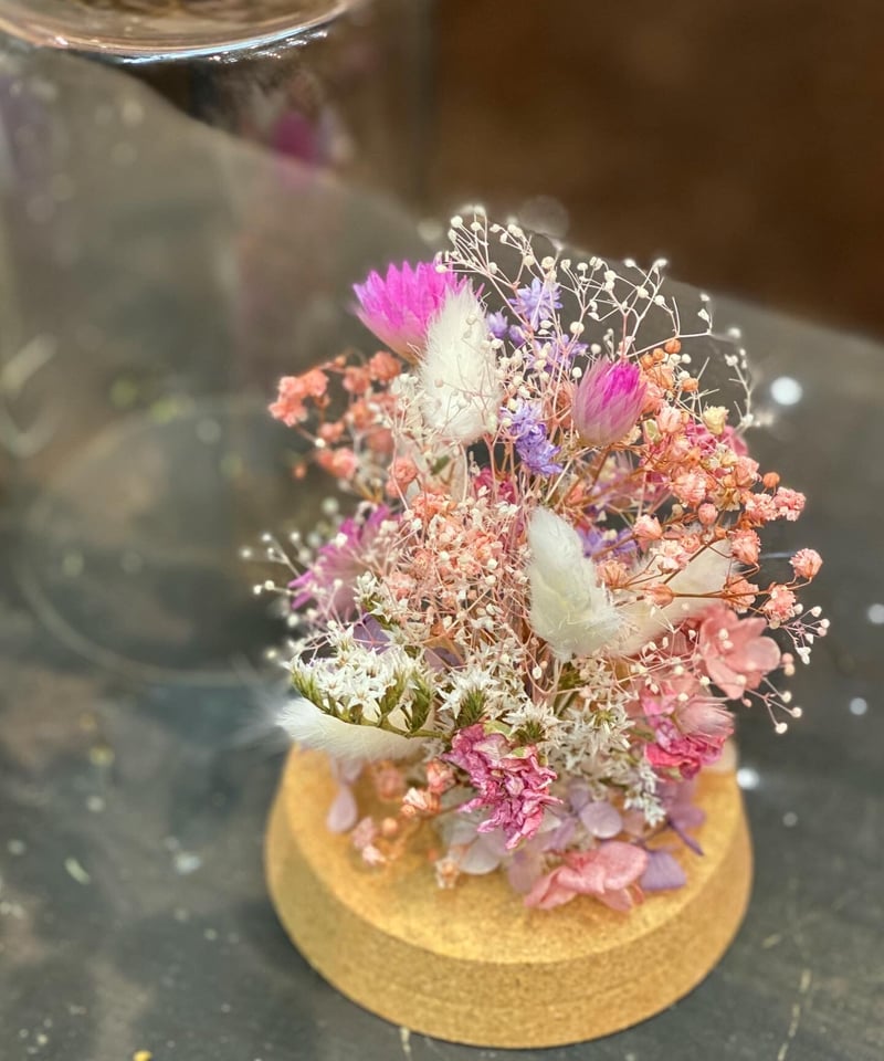 **ボトル瓶アレンジ♡** ボトルアレンジM ピンクベース | iolite online