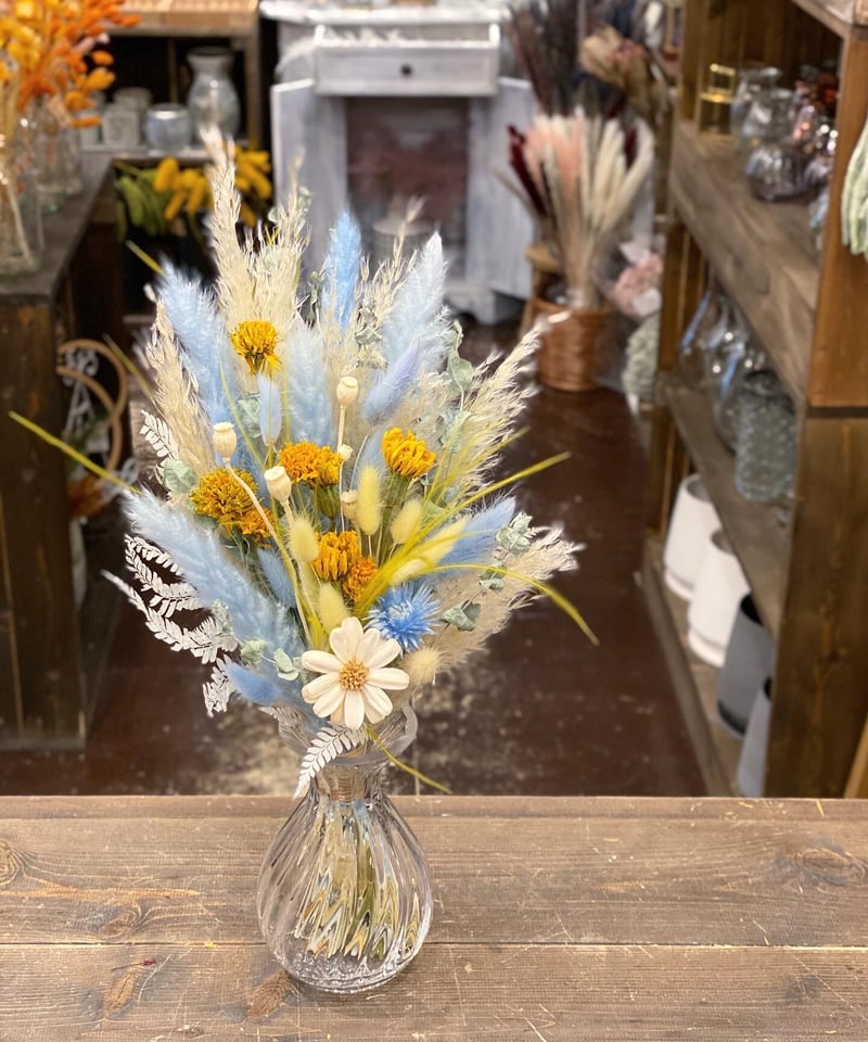 値下げ済み✨Let-Ottomans✨花付きフラワーベース