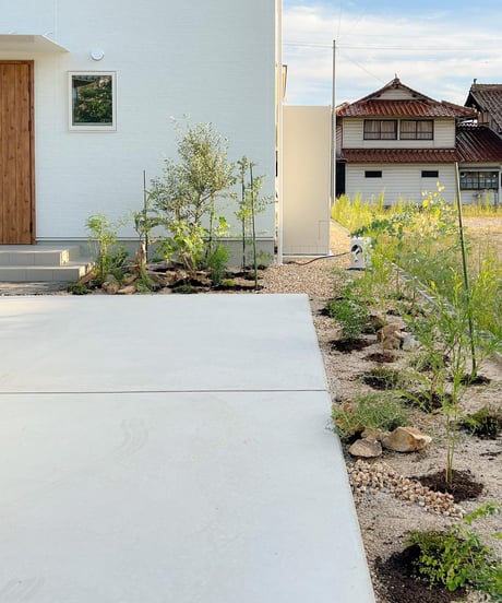 出張造園・植栽 　ご自宅　ナチュラルロックガーデンアレンジver.