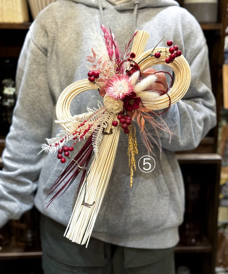 専用＊迎春2024 クエキフォリア   正月飾り(ドライ) お正月飾りver.2024 | iolite online