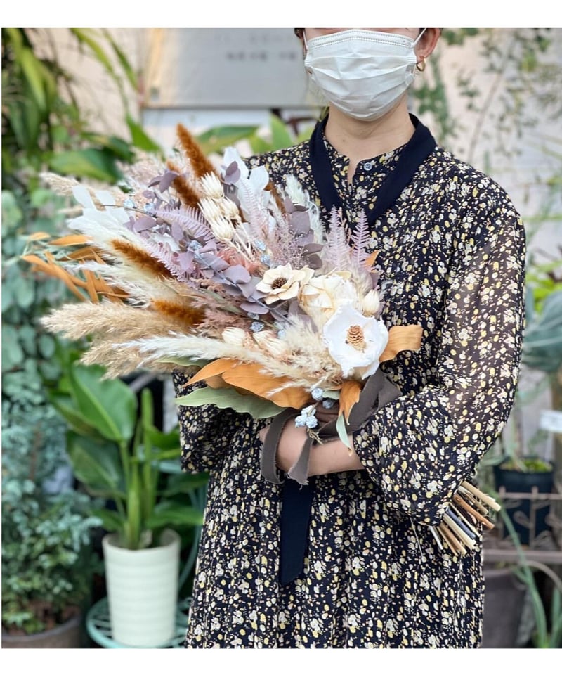 完成品】ブーケ スワッグ ウェディングブーケ【No.328】 【公式通販】