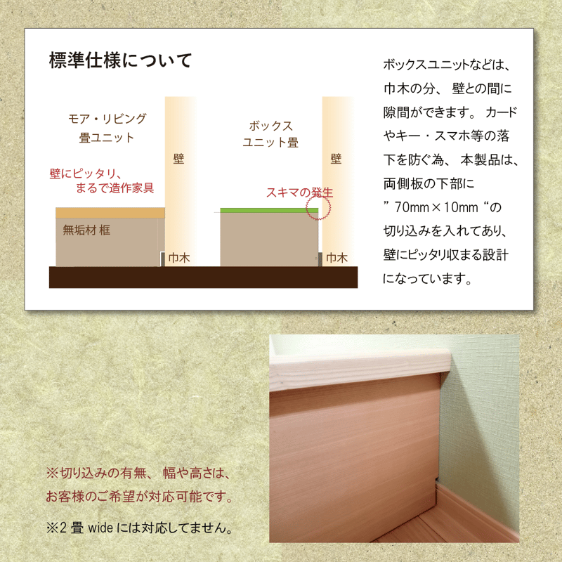 小上がり 畳ユニット 3畳 | ネットショップ Moreのふくろう
