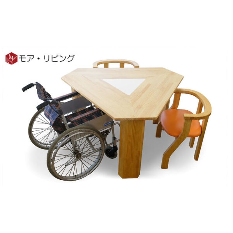 smile◡̈♥︎　テーブル 三角テーブルSmile60° Sサイズ | ネットショップ Moreの