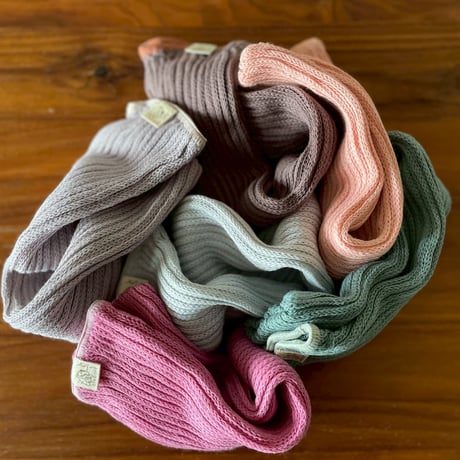 PONNYO leg warmer / 抹茶シフォン