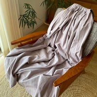 bikanriコットンマント (スモークパープル)