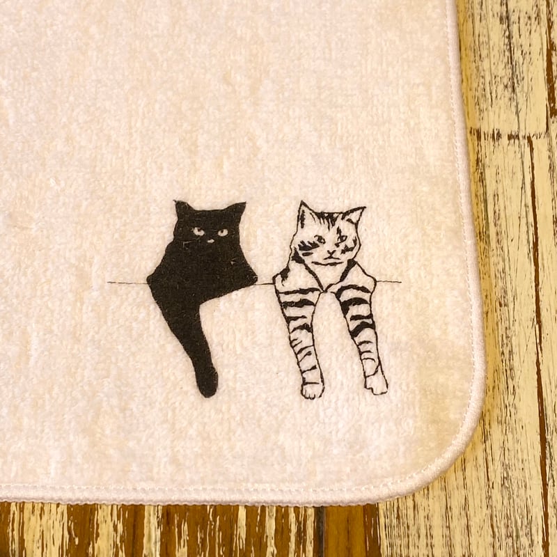 なつぞら　ハンカチ　ねこちゃん柄 なつぞら様専用 ハンカチ ねこちゃん柄