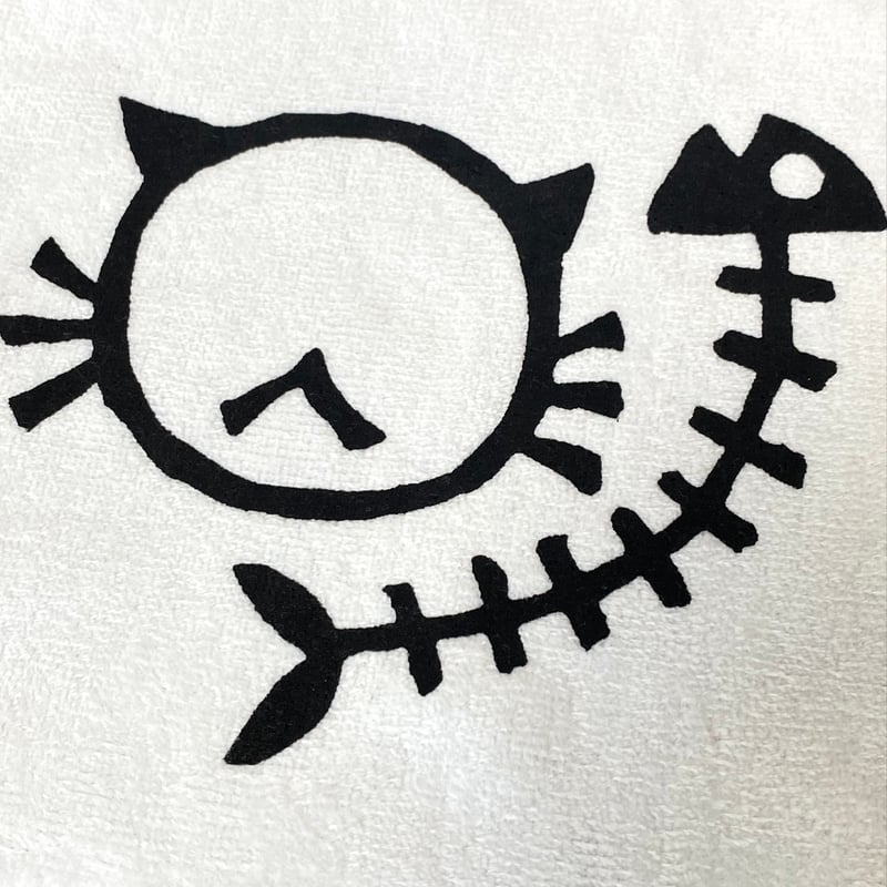 CLAIRE☆　ハンカチ　女の子　ネコちゃん柄 可愛い猫のロゴ】ハンカチ 綿 猫 猫柄 タオル ハンカチタオル