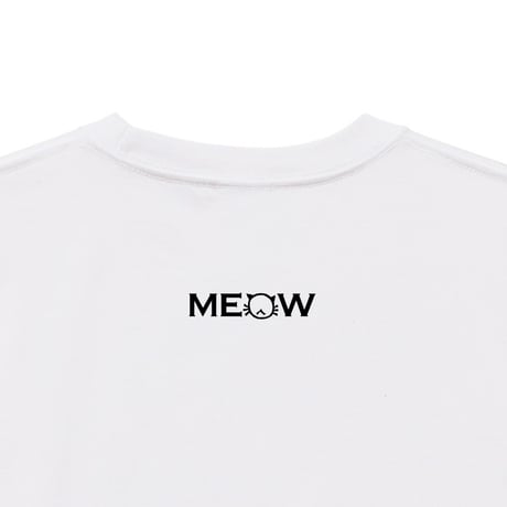 【しろとくろの猫】Tシャツ ホワイト 白猫 黒猫 猫柄 カジュアル メンズ レディース