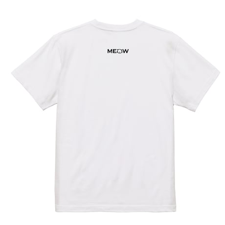 【しろとくろの猫】Tシャツ ホワイト 白猫 黒猫 猫柄 カジュアル メンズ レディース