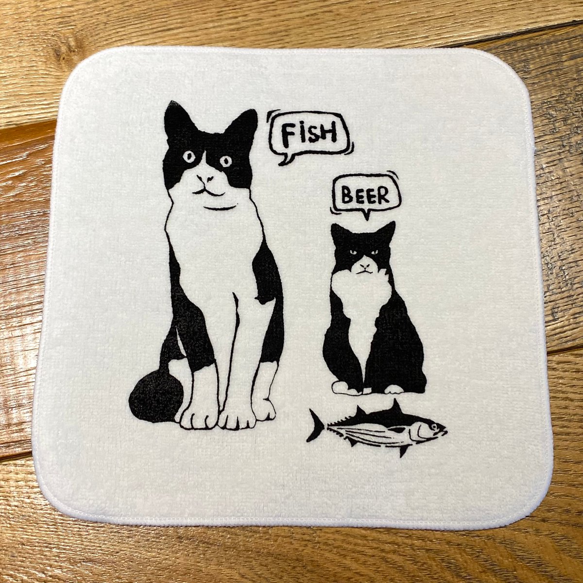 あるむ　ハンカチ　ネコちゃん柄 19枚 タオル ハンカチ 猫 猫柄 刺しゅう 25×25cm 綿 コットン