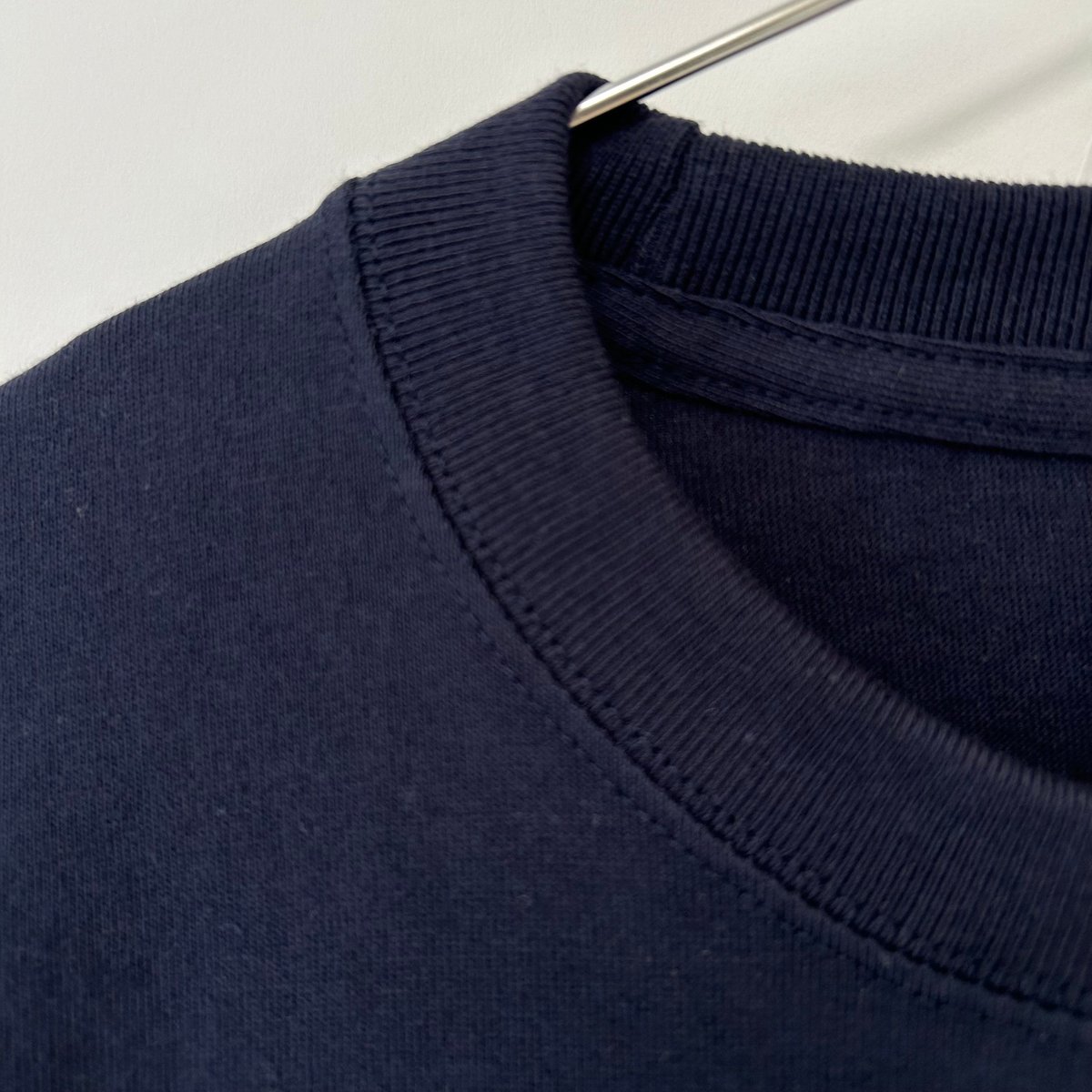 長袖【にゃんたま】ロンT ネイビー 猫 猫柄 コットン ワン