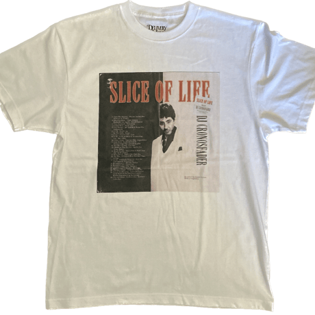Slice of Life Tee (size M) white