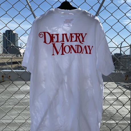 DELIVERY  MONDAY LOGO TEE (L)