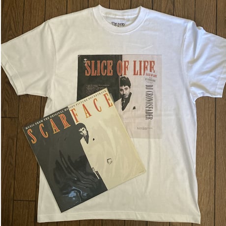 Slice of Life Tee (size XL) white