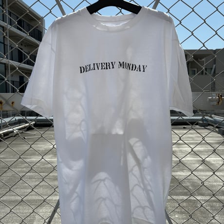DELIVERY MONDAY TEE with MIX CD SET ( SIZE XL)