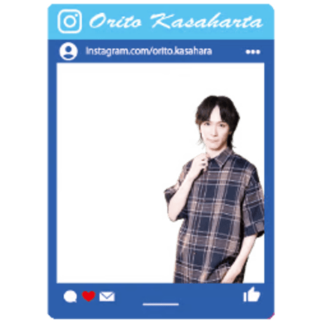 【笠原織人】クリアチェキ 2種