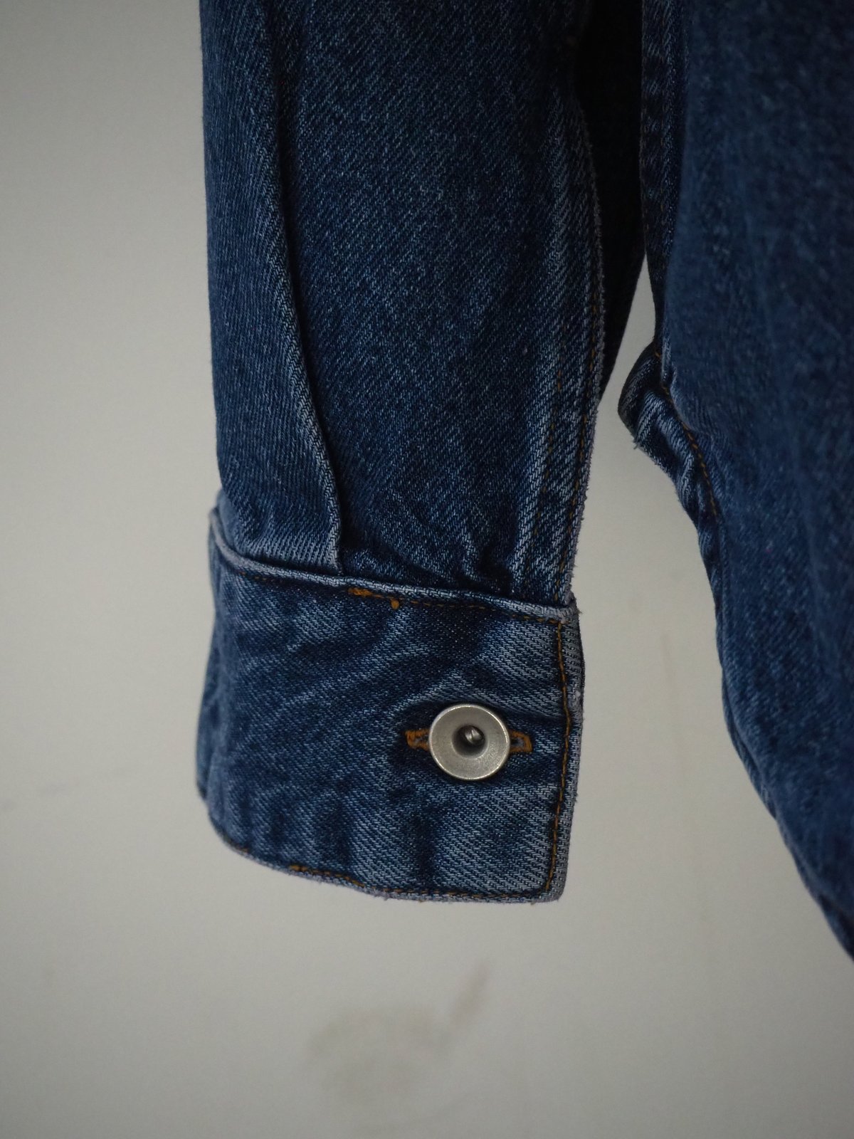STUDIO NICHOLSON (MENS) / SAXON DENIM OVERSHIRT