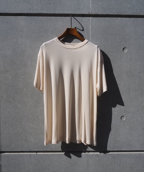 STUDIO NICHOLSON (WOMENS) / ROND SHORT SLEEVE T-SHIRT