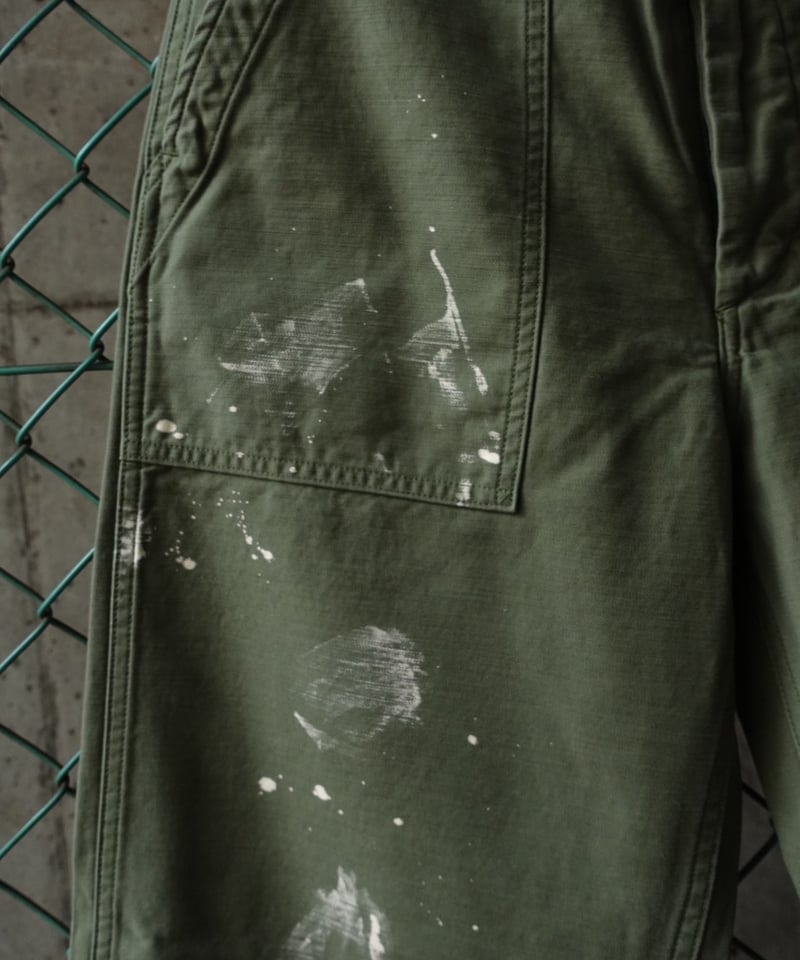 パンツ 25AW WASHEDBAGGYSATINBLEACHED BAKERPANTS イデアル公式オンラインショップ / WASHED BAGGY SATIN BLEACHED