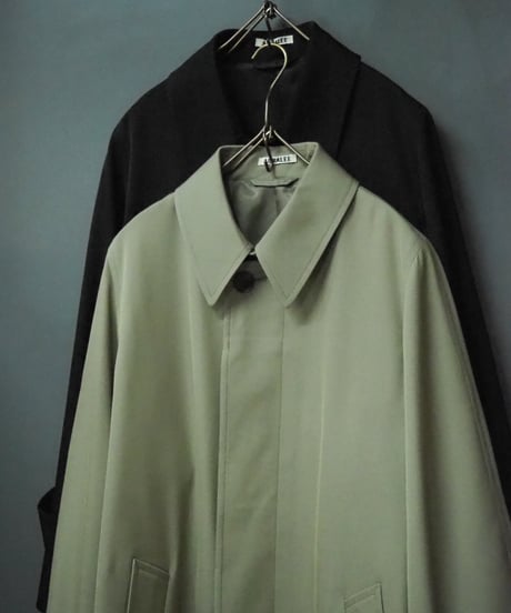 AURALEE(WOMENS) / LIGHT WOOL MAX GABARDINE COAT