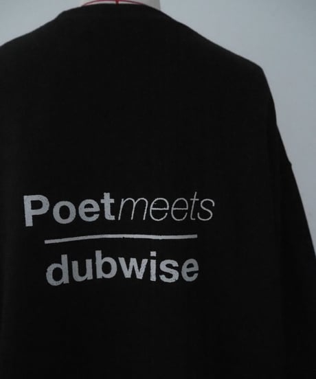 POET MEETS DUBWISE(UNISEX) / PMD STAMP LOGO OVERSIZED L/S T-SHIRT
