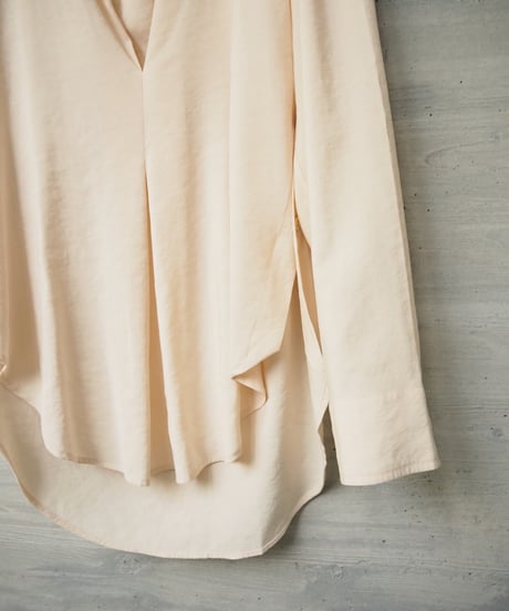 STUDIO NICHOLSON (WOMENS) / PAMPA DRAPED NECK TOP