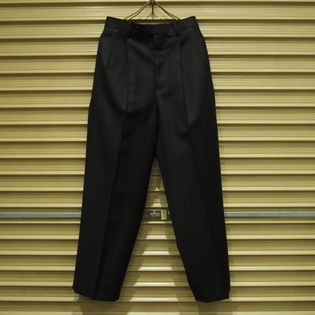 AURALEE(WOMENS) / BLUEFACED WOOL TWO-TUCK SLACKS