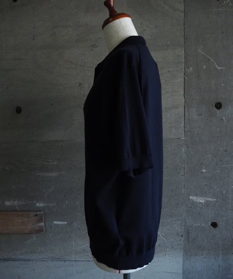 JOHN SMEDLEY(MENS)  / SYRES SKIPPER COLLAR SHIRT SS