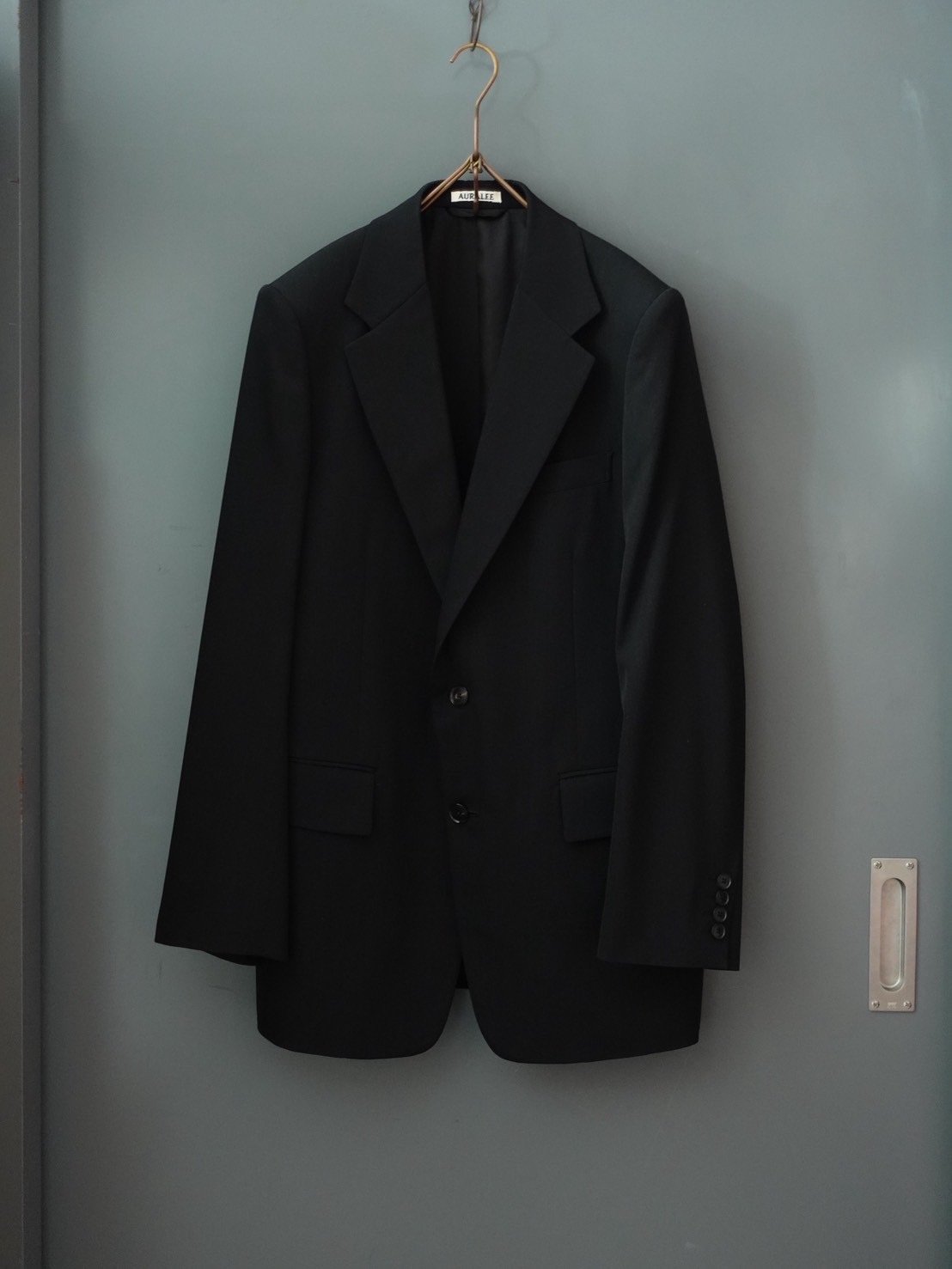 AURALEE WOOLMAX GABARDINE JACKETサイズ3 AURALEE(MENS) / LIGHT WOOL MAX GABARDINE JACKET