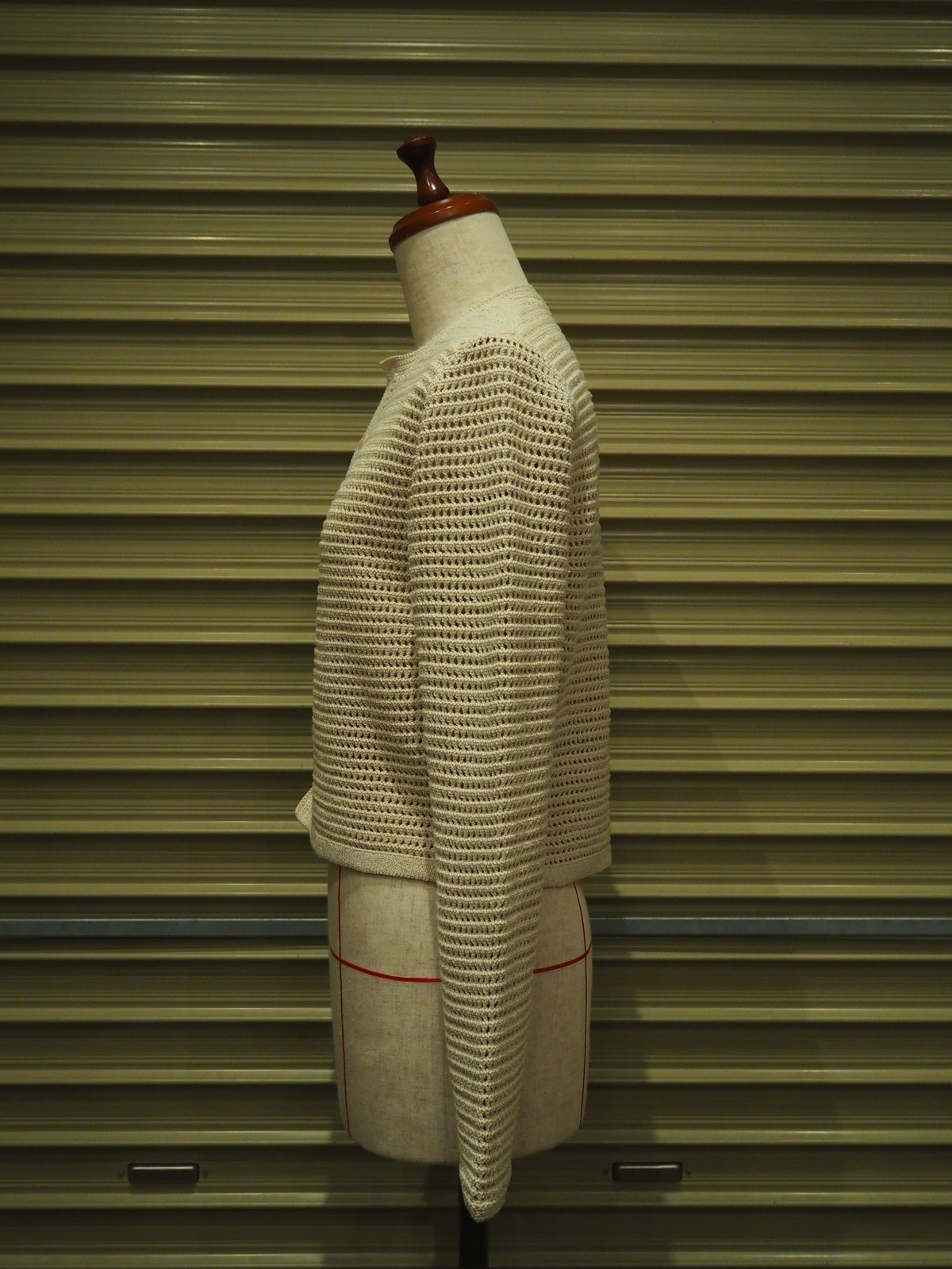 AURALEE(WOMENS) / TUSSAH SILK COTTON MESH KNIT