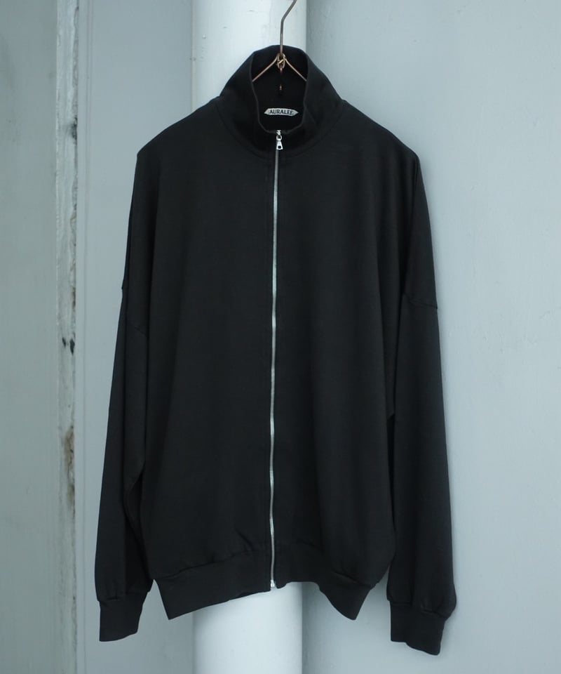 ジャケット・アウター AURALEE SUPER HIGH GAUGE ZIP BLOUSON AURALEE SUPER HIGH GAUGE SWEAT ZIP BLOUSON [A24AB01CU]