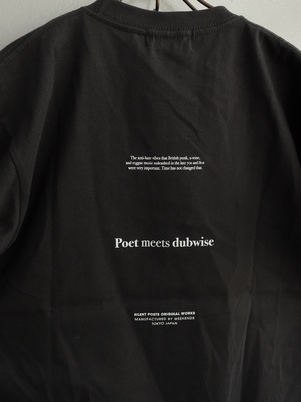 POET MEETS DUBWISE ARI UP 黒ロンT POET MEETS DUBWISE / LONG SLEEVE TEE（沈黙詩人） | st