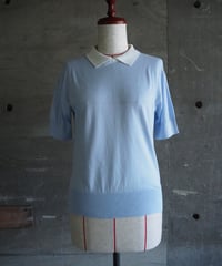JOHN SMEDLEY(WOMENS)  / SHIRT SWEATER NO F OP