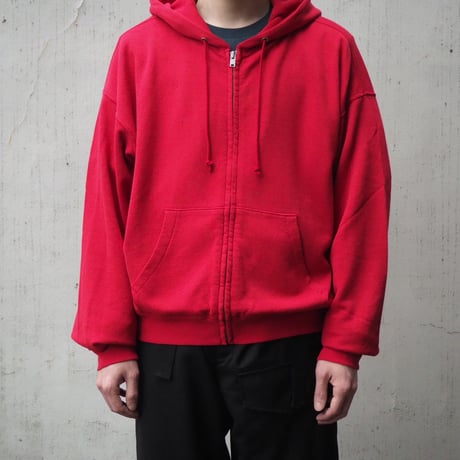 AURALEE(MENS) / HIGH TWIST LIGHT SWEAT ZIP PARKA