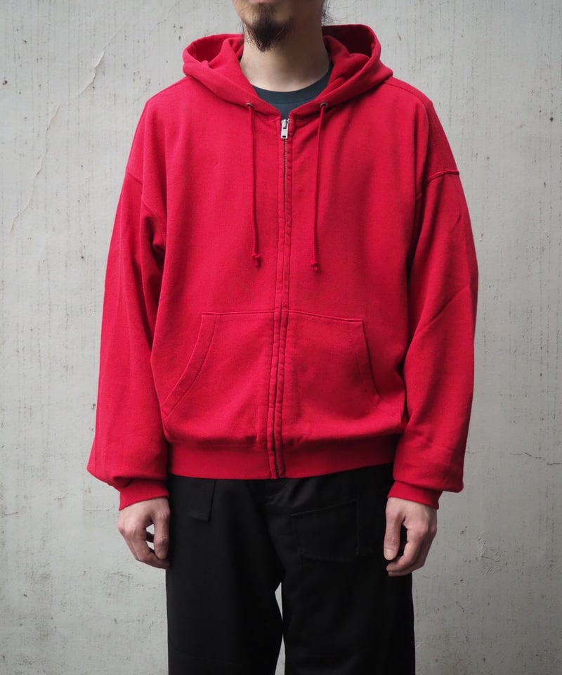 AURALEE(MENS) / HIGH TWIST LIGHT SWEAT ZIP PARK