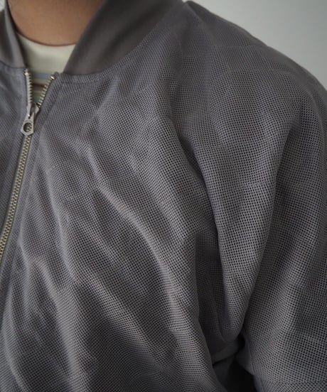 m's braque / QUILTED MESH REVERSIBLE MA-1
