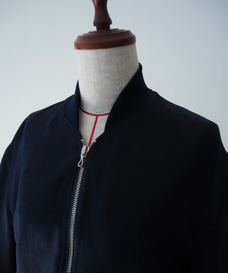 SCYE(WOMENS) / LINEN SATEN BOMBER JACKET