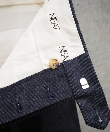 NEAT / 26-02NDW / 11.5oz NATURAL SLUB DENIM WIDE