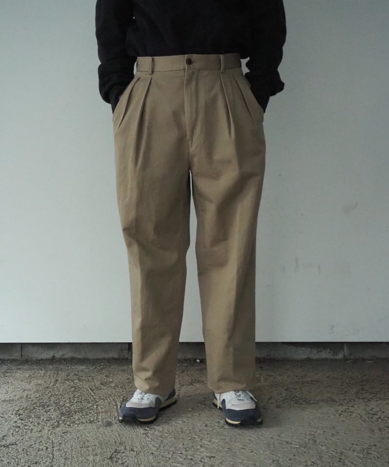 26SS】NEAT / NEAT Chino | Burnish