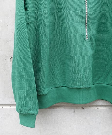 REVER BERATE(UNISEX) / HALF ZIP PIQUE