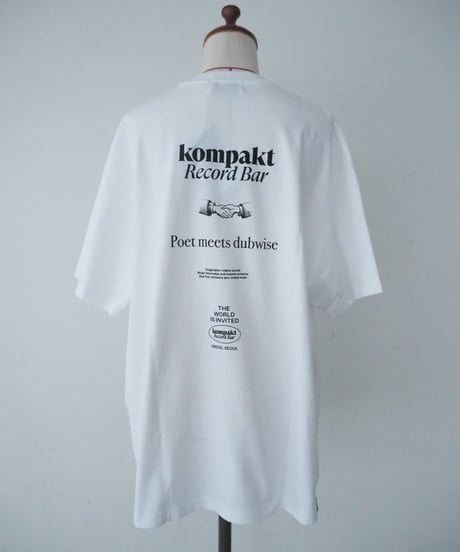 POET MEETS DUBWISE(UNISEX) / Kompact Record Bar×PMD LOOSE FIT T-SHIRT