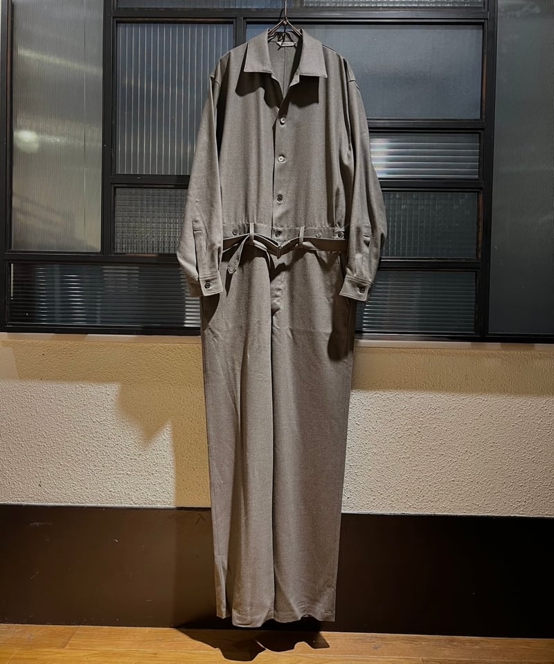 パンツ AURALEE 24aw SUPER LIGHT WOOL JUMPSUIT SUPER LIGHT WOOL JUMPSUIT - AURALEE Official Website