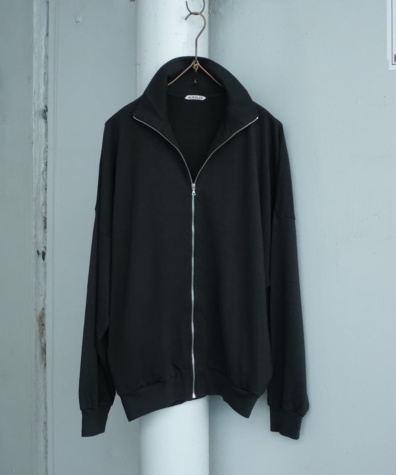 即完品　SUPER HIGH GAUGE SWEAT ZIP BLOUSON SUPER HIGH GAUGE SWEAT ZIP BLOUSON - AURALEE Official Website