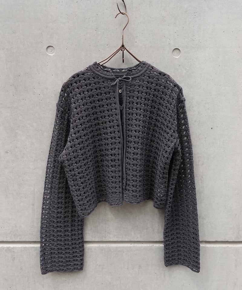JoICEADDED / TRIANGLE PATTERN KNIT CARDIGAN | B JoICEADDED / TRIANGLE PATTERN KNIT CARDIGAN | B