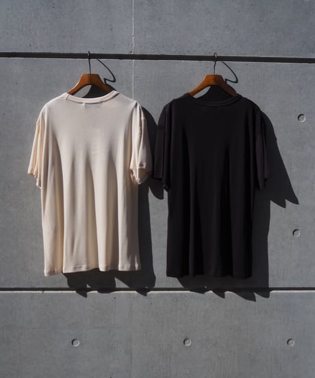 STUDIO NICHOLSON (WOMENS) / ROND SHORT SLEEVE T-SHIRT