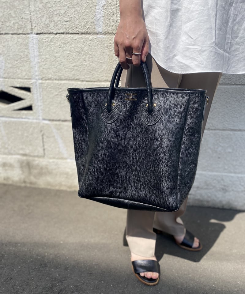 YOUNG&OLSEN / EMBOSSED LEATHER TOTE M | Burnish...