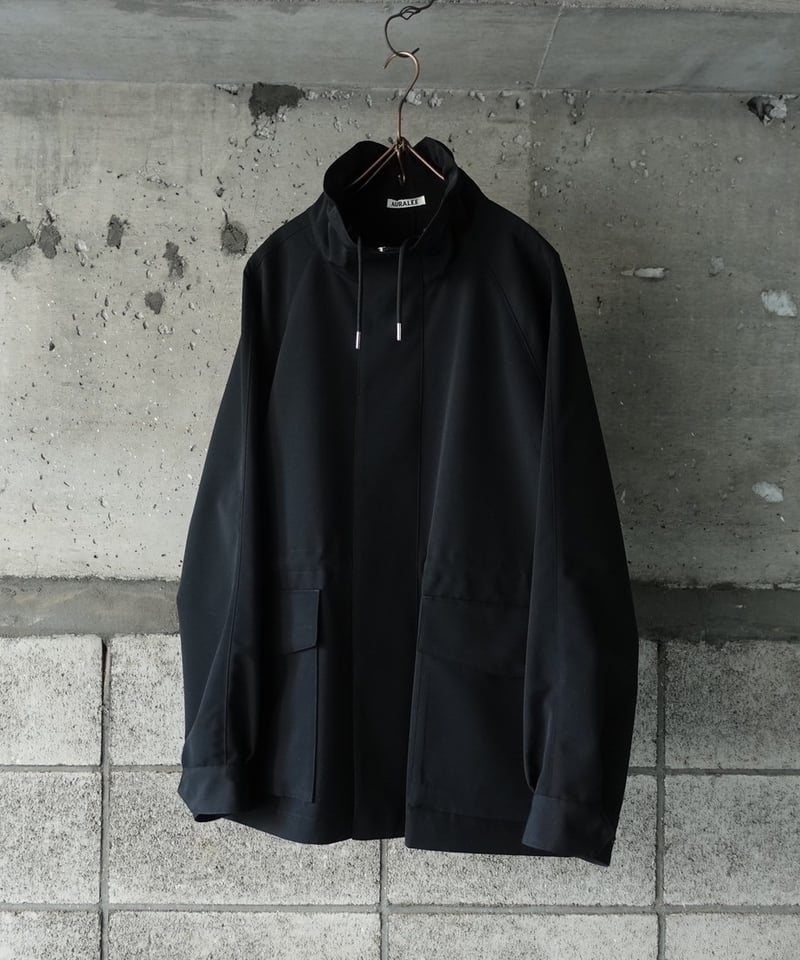 AURALEE(MENS) / WOOL MAX CANVAS HIGH NECK ZIP B AURALEE(MENS) / WOOL MAX CANVAS HIGH NECK ZIP B